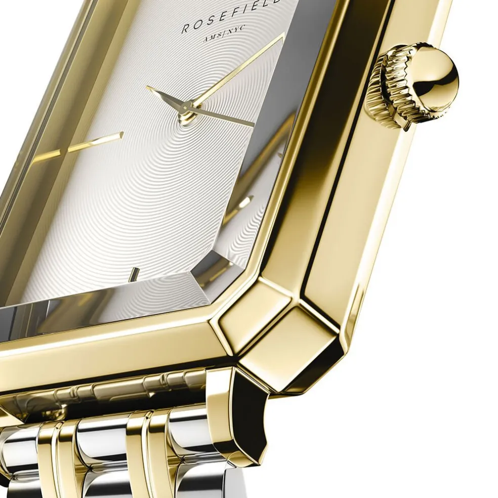 Montre Rosefield Octagon Blanc