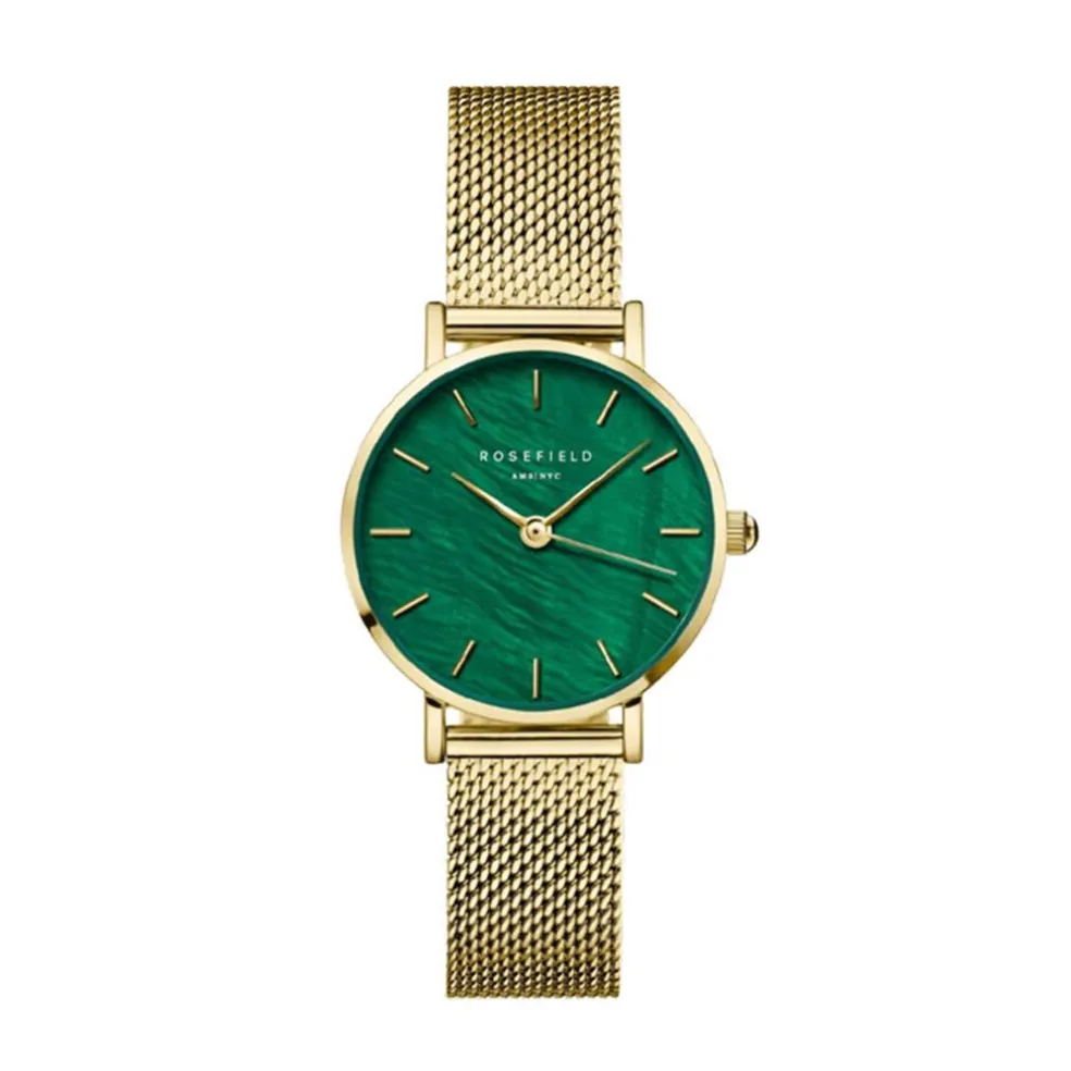 Montre Rosefield Small Edit Vert