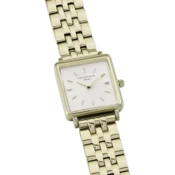 Montre Rosefield The Mini Boxy Blanc