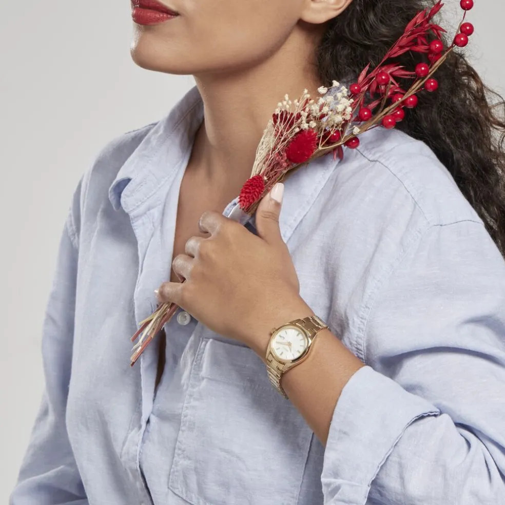 Montre Seiko Classique Blanc