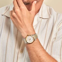 Montre Seiko Classique Blanc