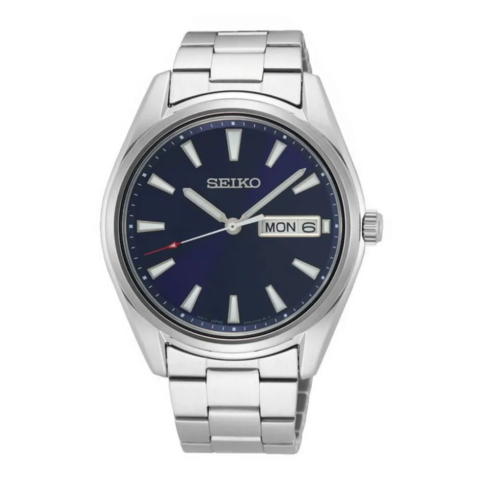 Montre Seiko Classique Homme Bleu