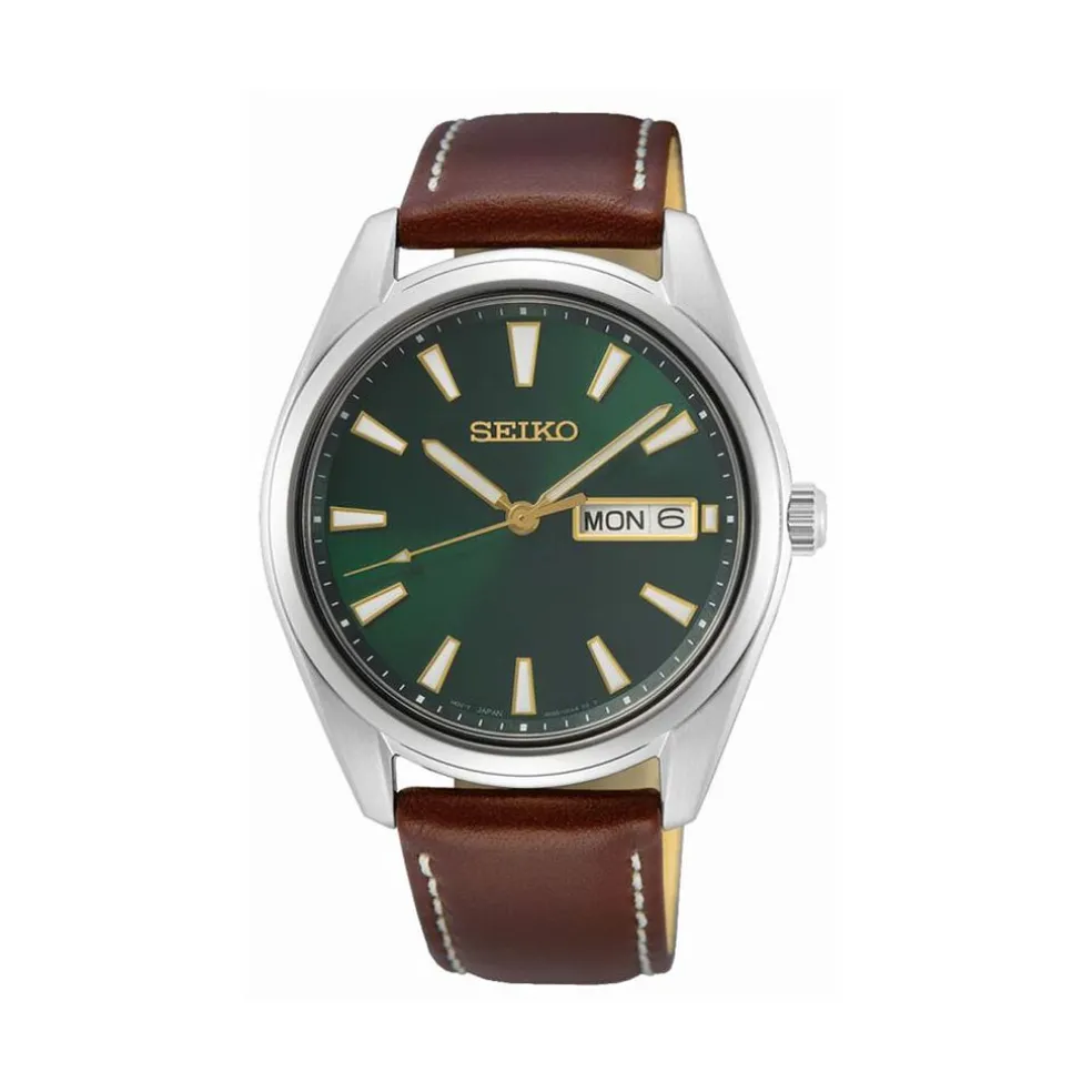 Montre Seiko Classique Vert Foncé