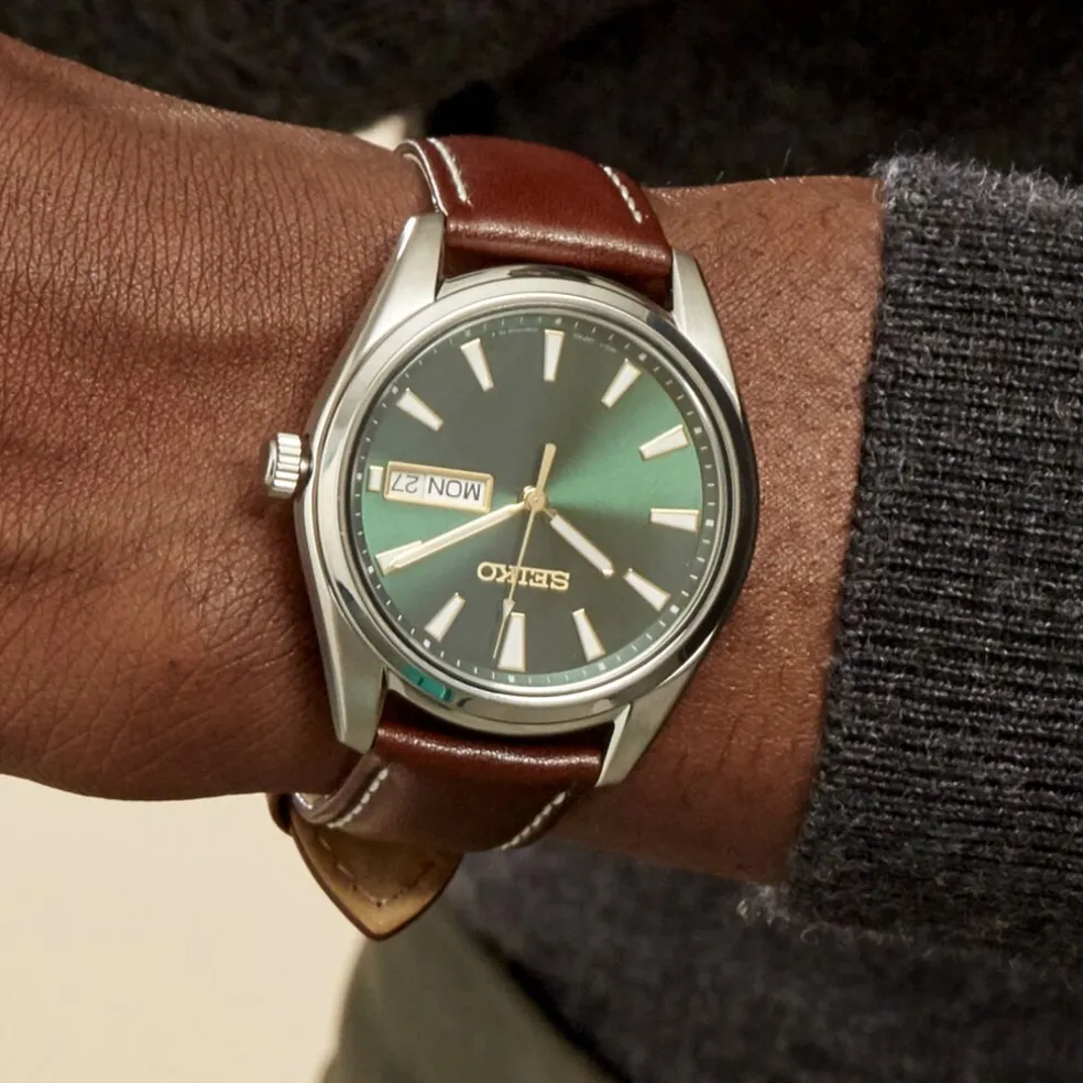 Montre Seiko Classique Vert Foncé