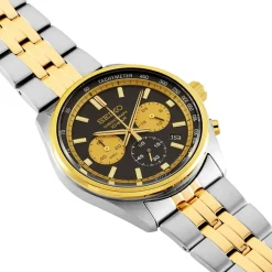 Montre Seiko Sport Bicolore Doré / Noir