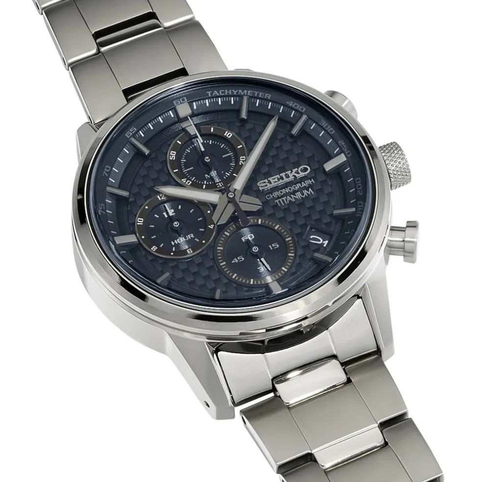 Montre Seiko Sport Titane Noir