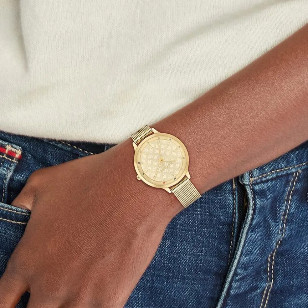 Montre Tommy Hilfiger Iris Doré