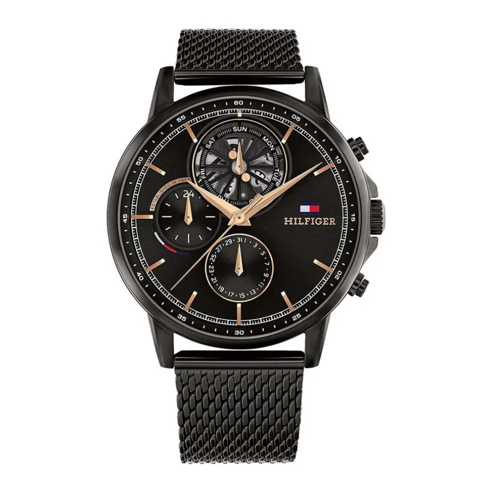 Montre Tommy Hilfiger Stewart Noir