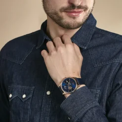 Montre Tommy Hilfiger Weston Bleu