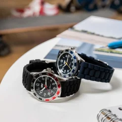 Montre Upp Axel Noir Et Rouge