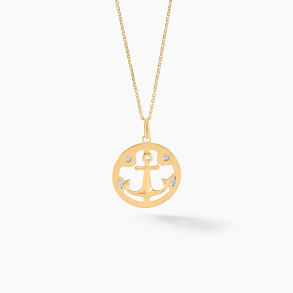 Pendentif Alvar Or Bicolore