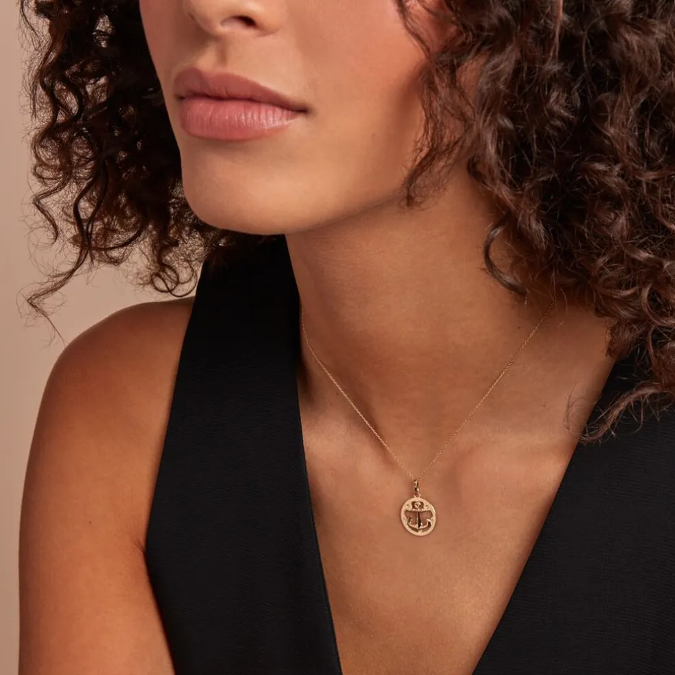 Pendentif Alvar Or Bicolore