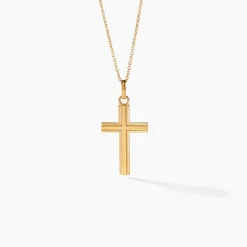 Pendentif Alyssa Croix Or Jaune