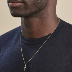 Pendentif Alyssa Croix Or Jaune