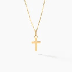 Pendentif Alyssa Croix Or Jaune