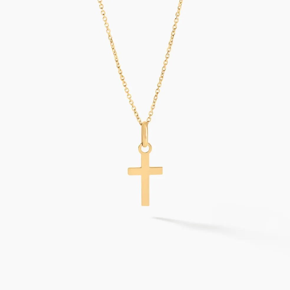 Pendentif Alyssa Croix Or Jaune
