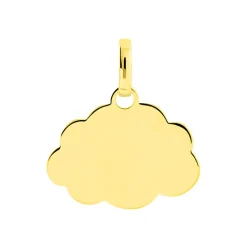 Pendentif Ange Nuage Or Jaune