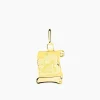 Pendentif Ange Parchemin Or Jaune