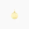 Pendentif Ange Rond Or Jaune