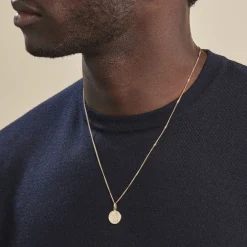 Pendentif Ange Rond Or Jaune