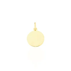 Pendentif Ange Rond Or Jaune