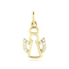 Pendentif Angel32 Or Jaune Oxyde De Zirconium