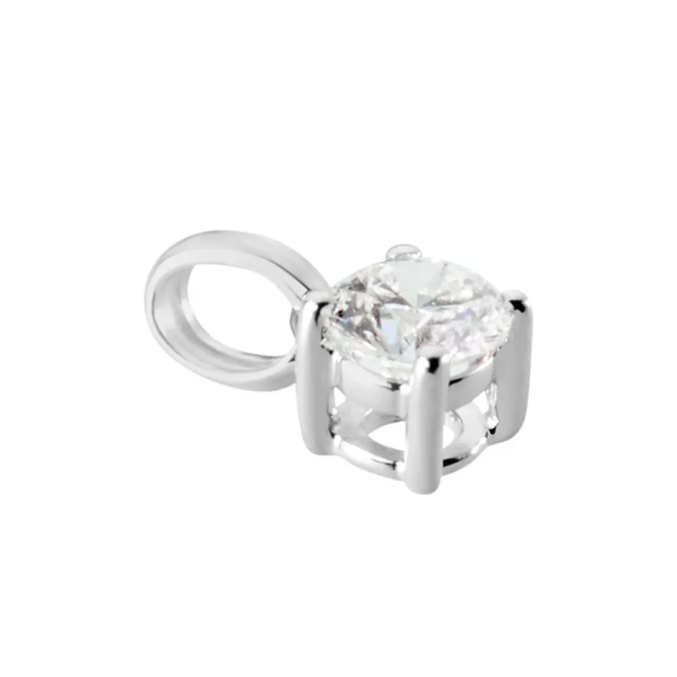 Pendentif Aphrodite Or Blanc Diamant