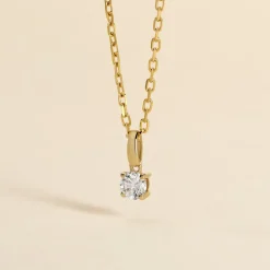 Pendentif Aphrodite Or Jaune Diamant