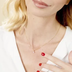 Pendentif Aphrodite Or Jaune Diamant