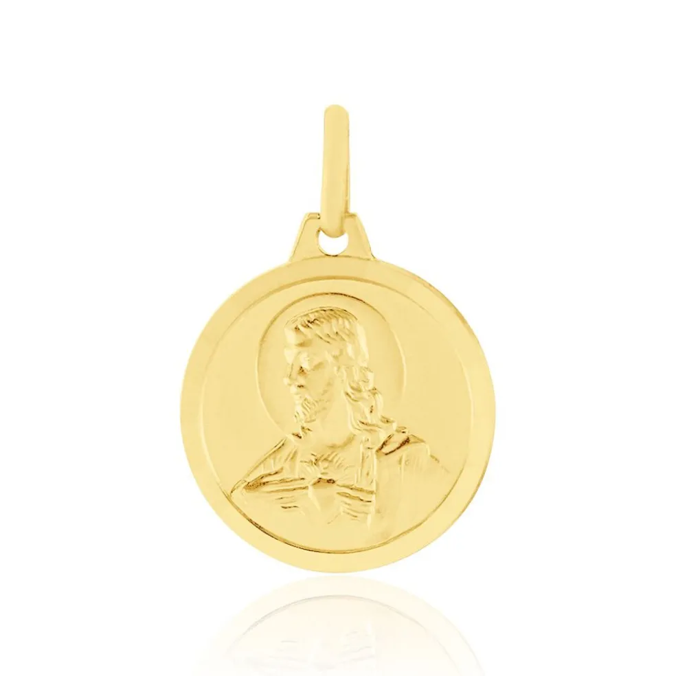 Pendentif Christ Or Jaune