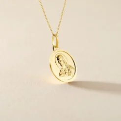 Pendentif Christ Or Jaune