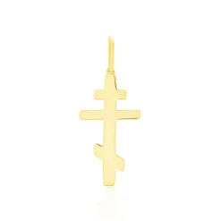 Pendentif Cobeia Orthodoxe Or Jaune