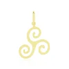 Pendentif Cobeia Triskel Or Jaune