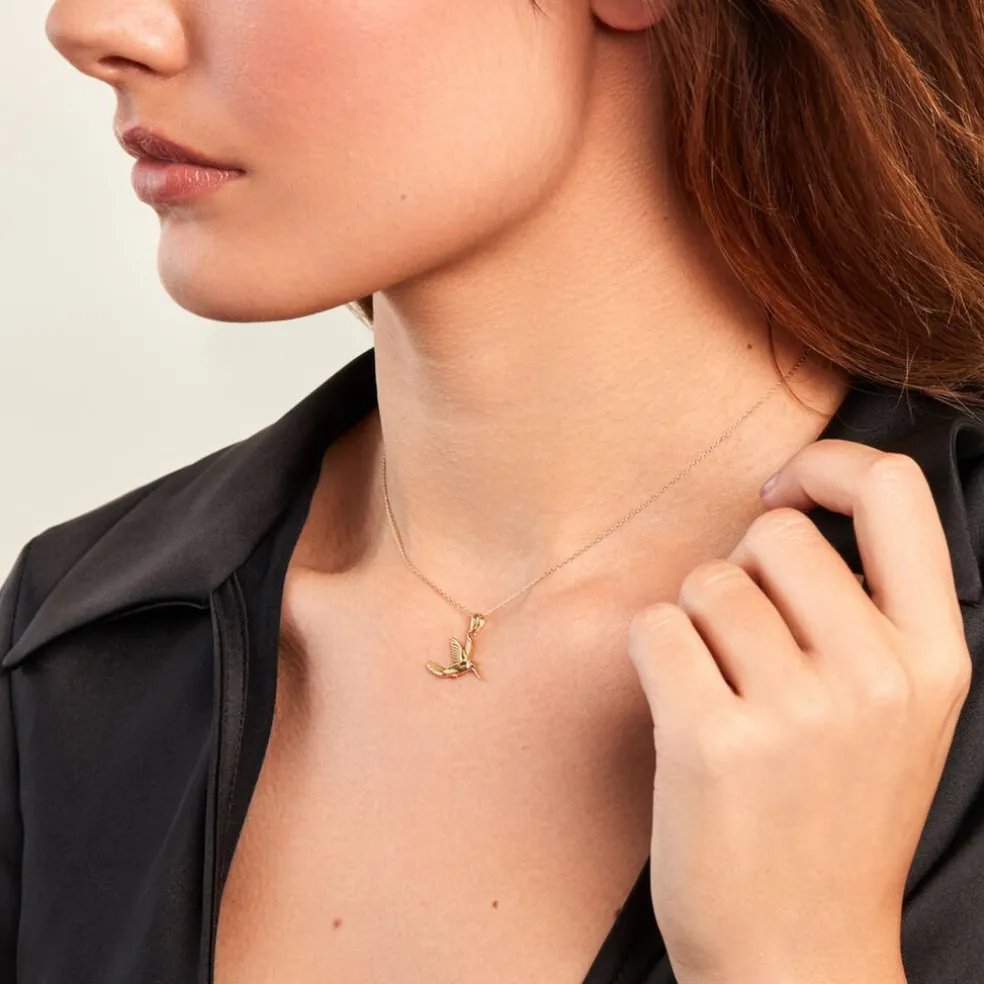 Pendentif Colum Or Jaune