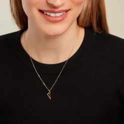 Pendentif Corsa Plaqué Or Jaune