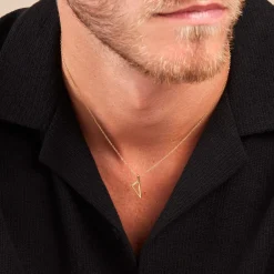 Pendentif Corsa Plaqué Or Jaune