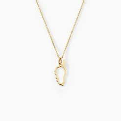 Pendentif Corse Plaqué Or Jaune