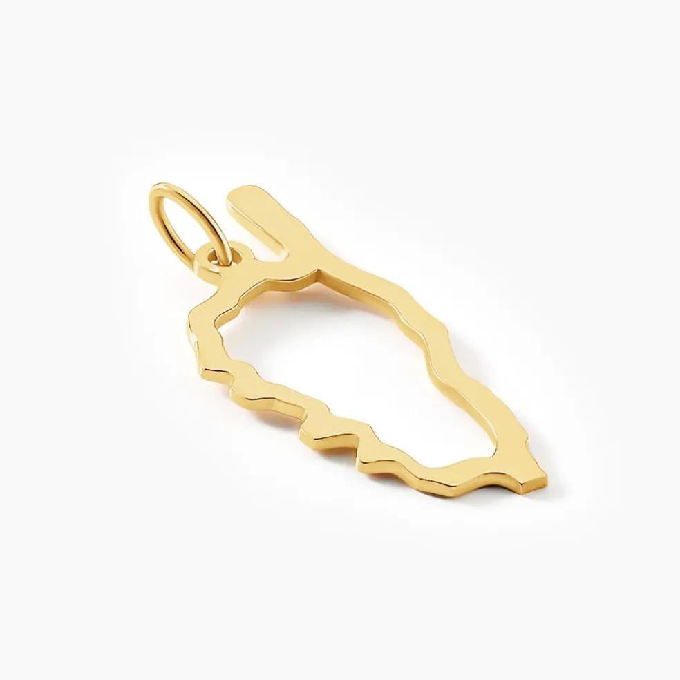 Pendentif Corse Plaqué Or Jaune