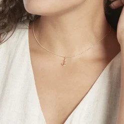 Pendentif Edouarda Ancre Or Jaune