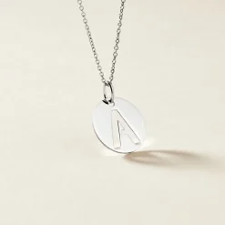 Pendentif Elio A Argent Blanc