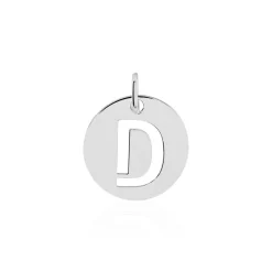 Pendentif Elio D Argent Blanc