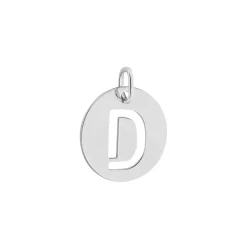Pendentif Elio D Argent Blanc