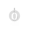 Pendentif Elio O Argent Blanc