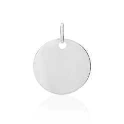 Pendentif Elisandre Argent Blanc