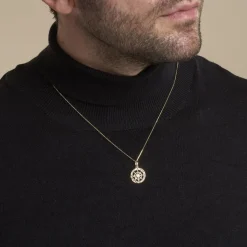 Pendentif Eneos Or Jaune