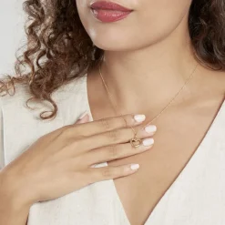 Pendentif Eudocie Coeur Bombe Or Jaune