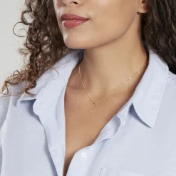 Pendentif Eudocie Coeurs Diamantes Or Jaune