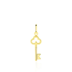 Pendentif Fatilia Clef Coeur Or Jaune