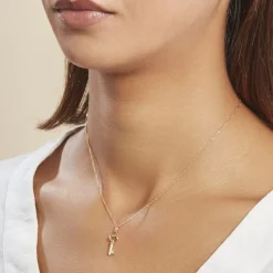 Pendentif Fatilia Clef Coeur Or Jaune