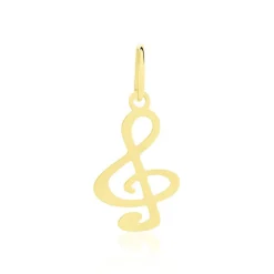 Pendentif Fausta Musique Or Jaune